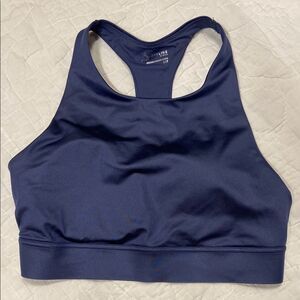 Aerie Purple Goals Gloss Offline Padded Sports Bra size Small